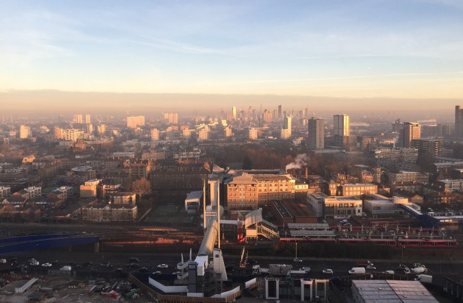 View From My Work Desk Earlier This Year