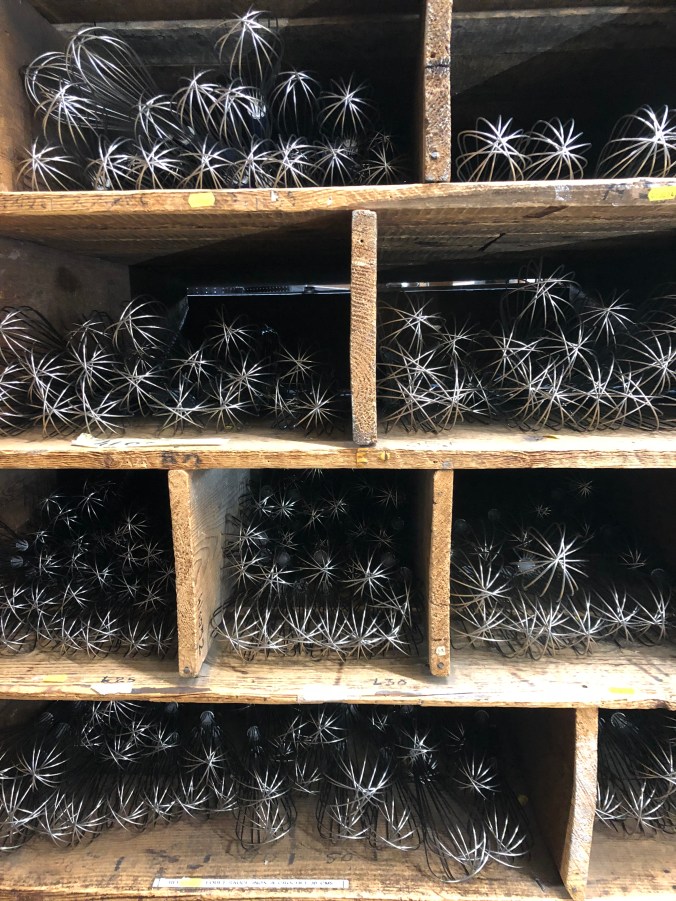 Whisks Inside An Old Fashioned Parisian Hardware Store