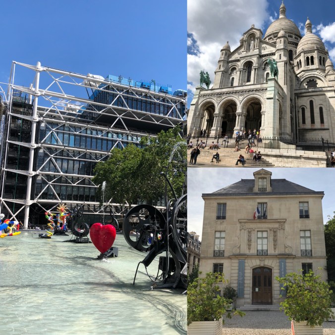 Pompidou Centre, Sacre Couer, Bibliotheque De L'Arsenal
