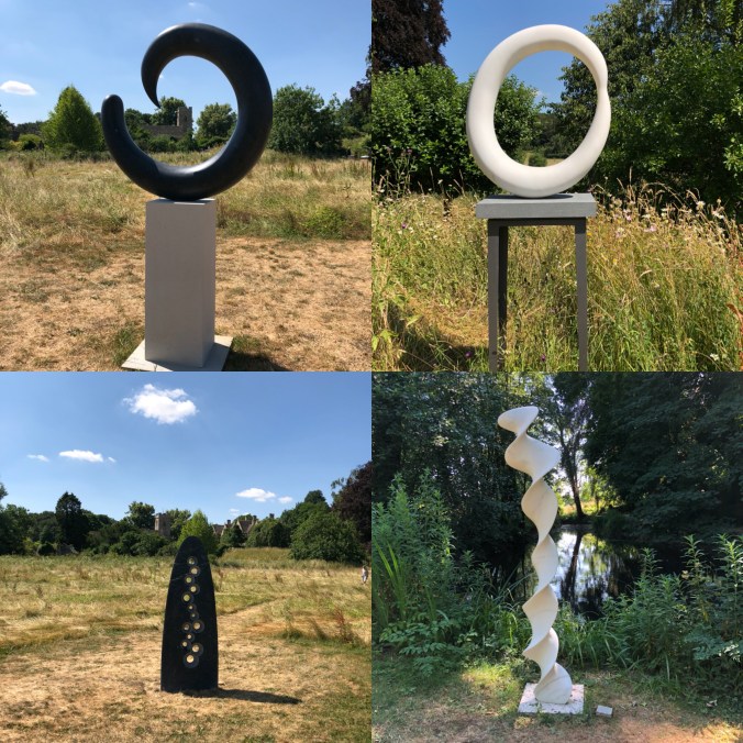On Form Sculpture Exhibition, Asthall Manor Gardens