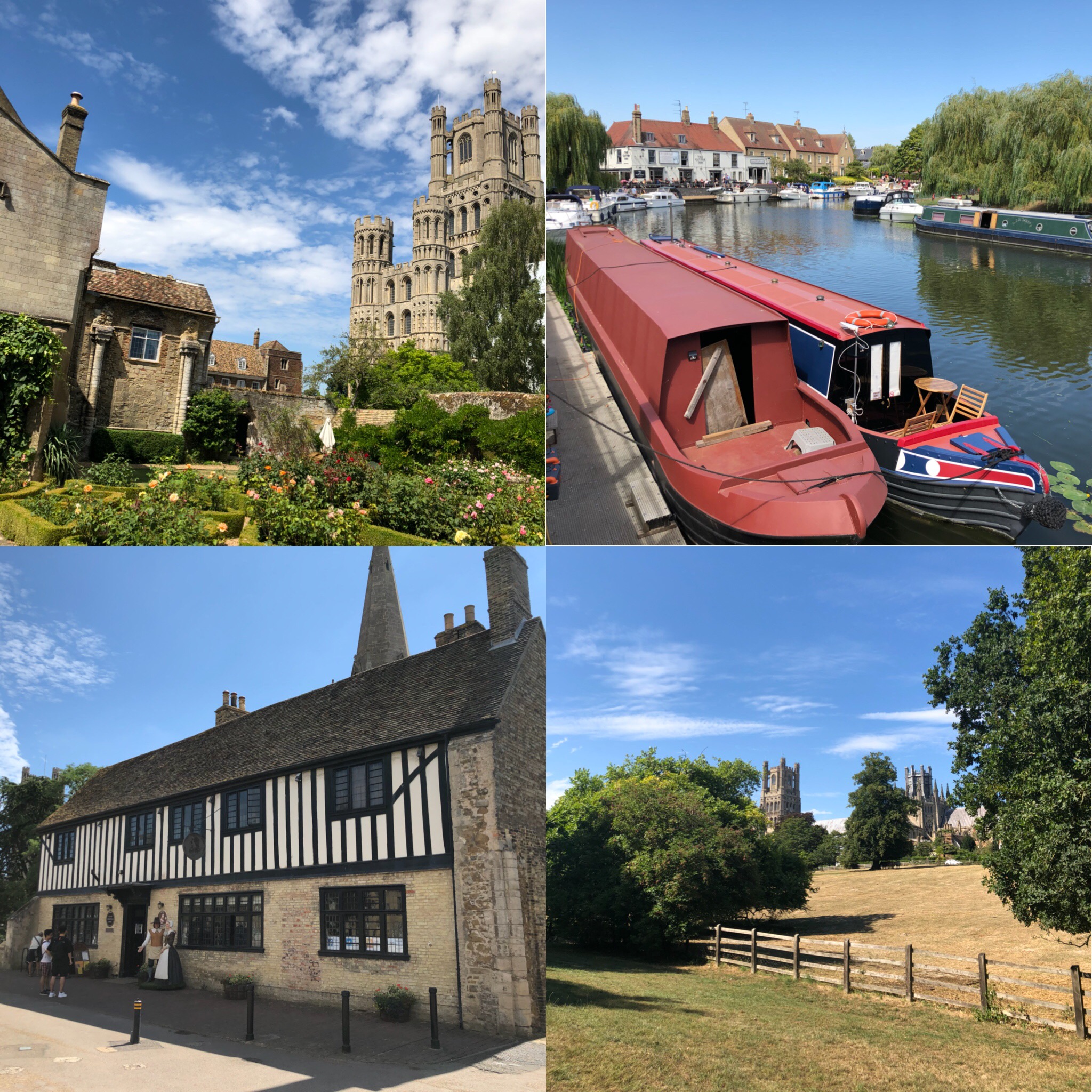 Ely Cathedral, The Ouse And Oliver Cromwell's House