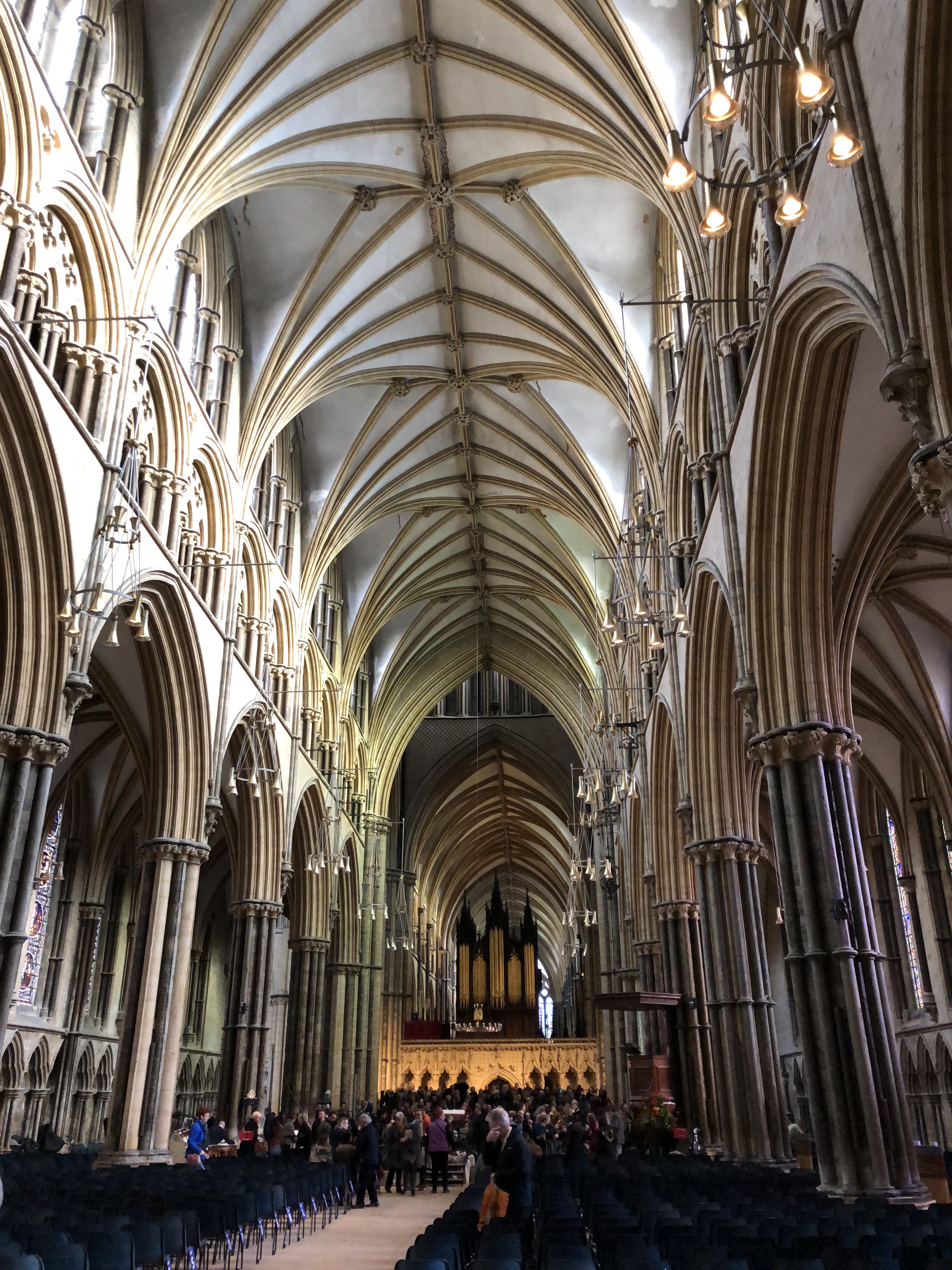 Remembrance Service Choir Practice At Lincoln Cathedral