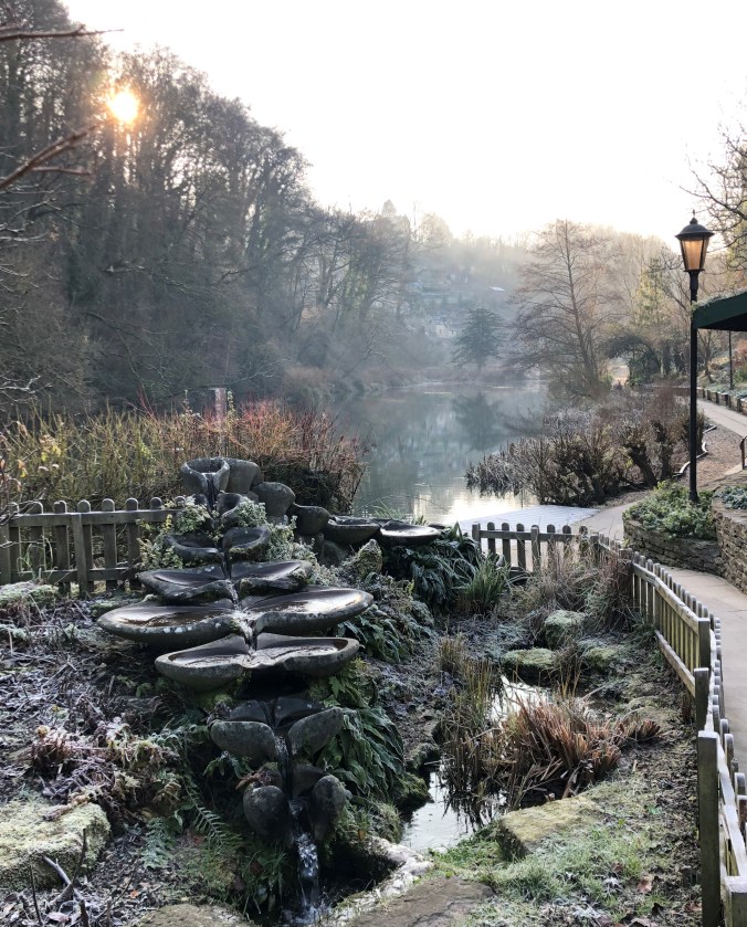 On A Frosty Walk Just Before Christmas