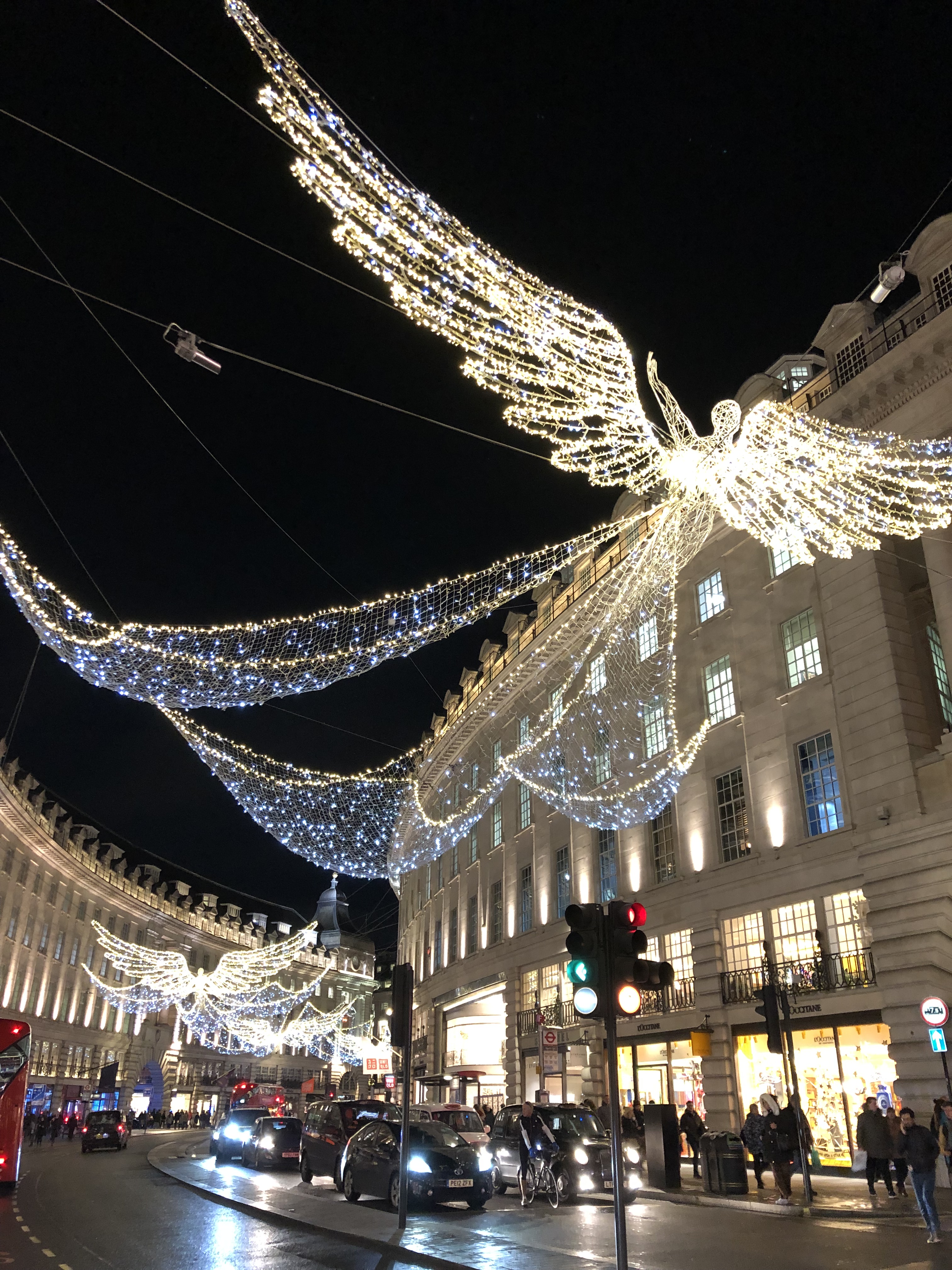 London's Regent Street Christmas Lights