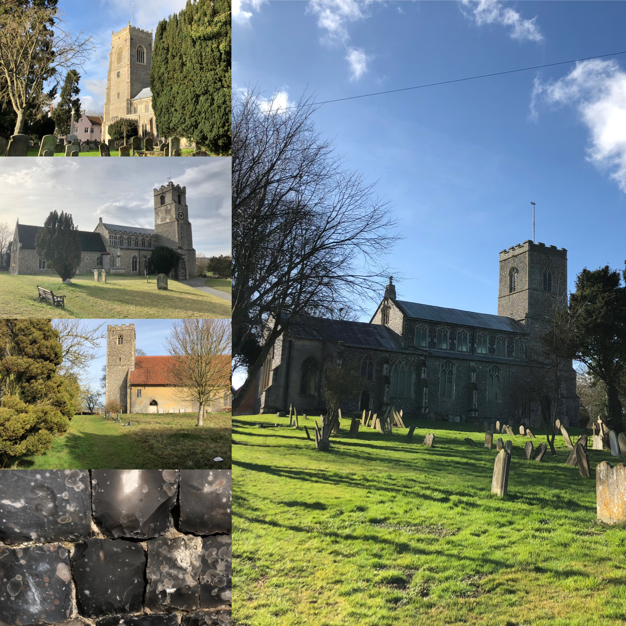 Suffolk Flint-Faced Churches