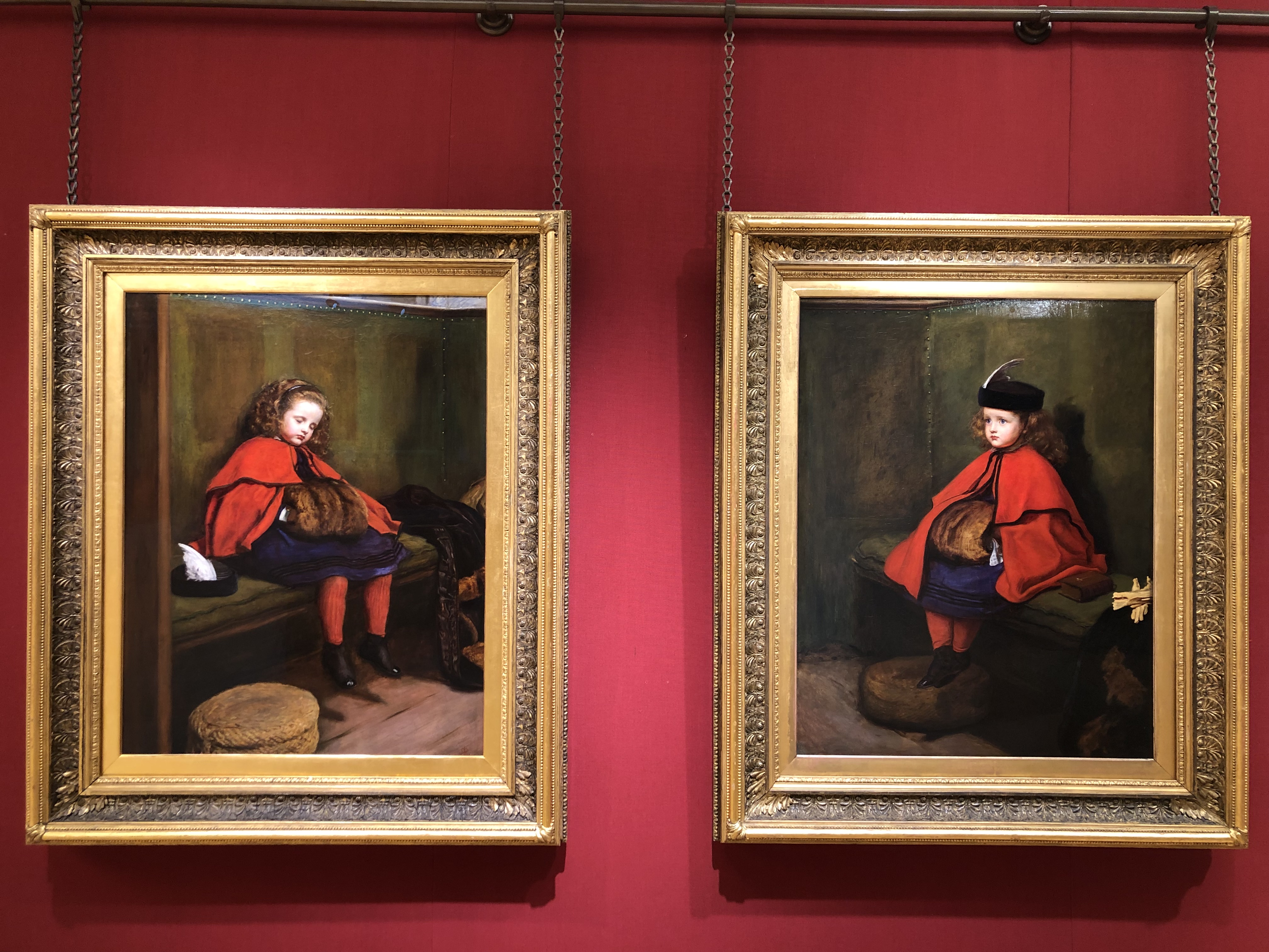 The First Sermon and The Second Sermon By Millais