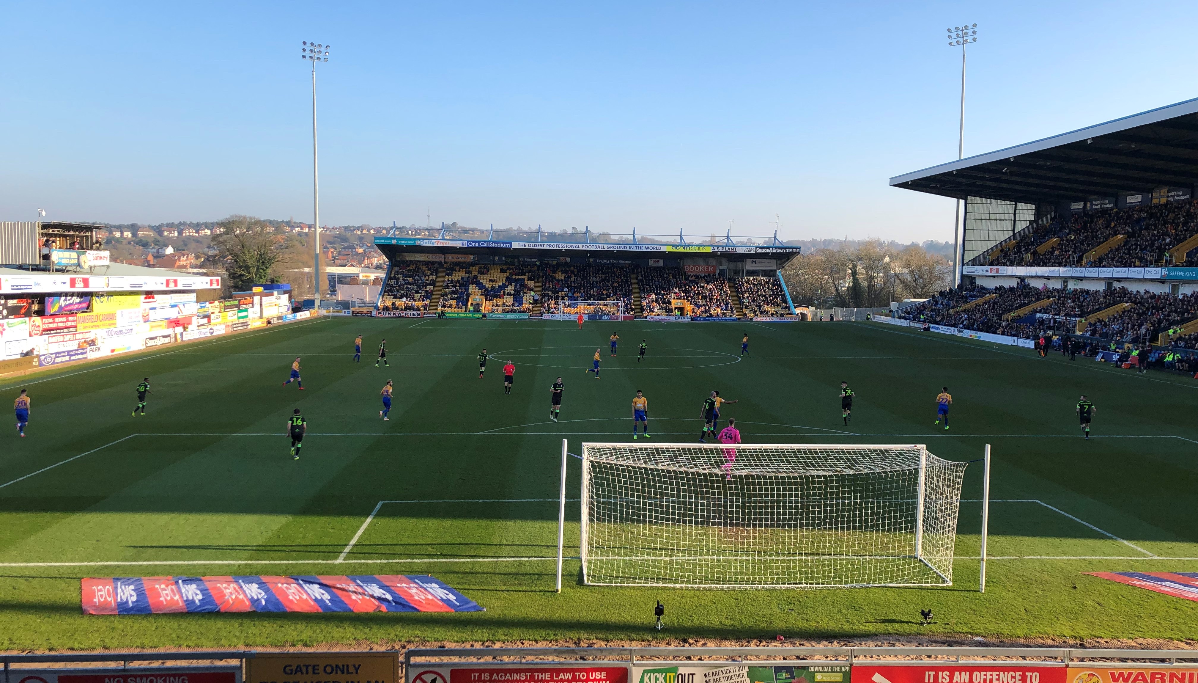 Forest Green Rovers At Mansfield Town