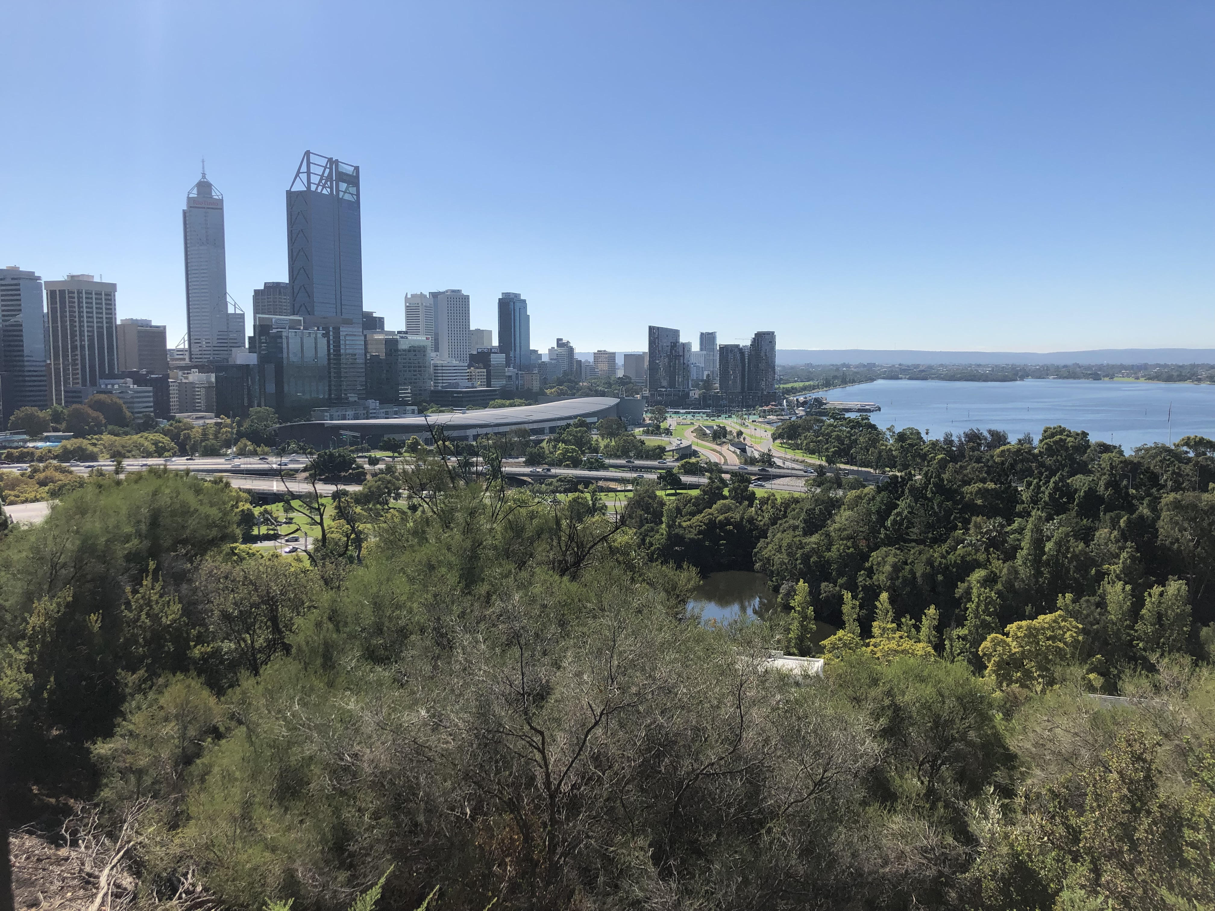 View Of Perth Centre From Kings Park