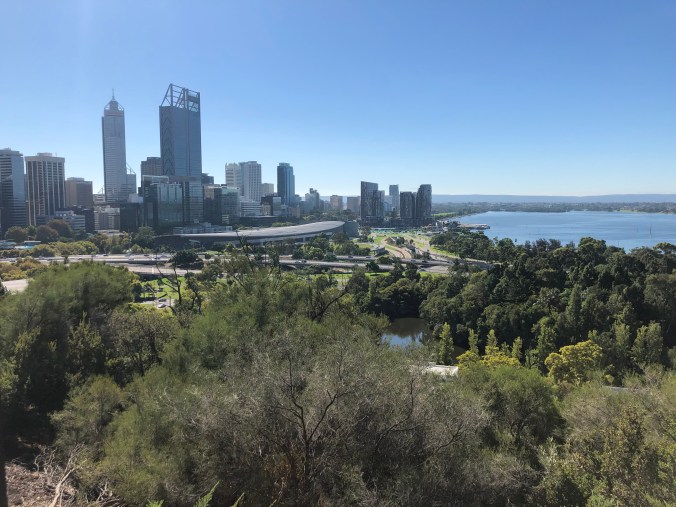 View Of Perth Centre From Kings Park