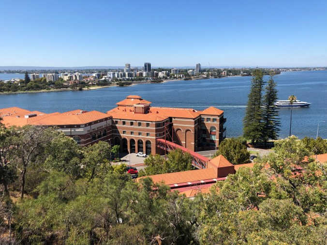 Swan Brewery From Kings Park