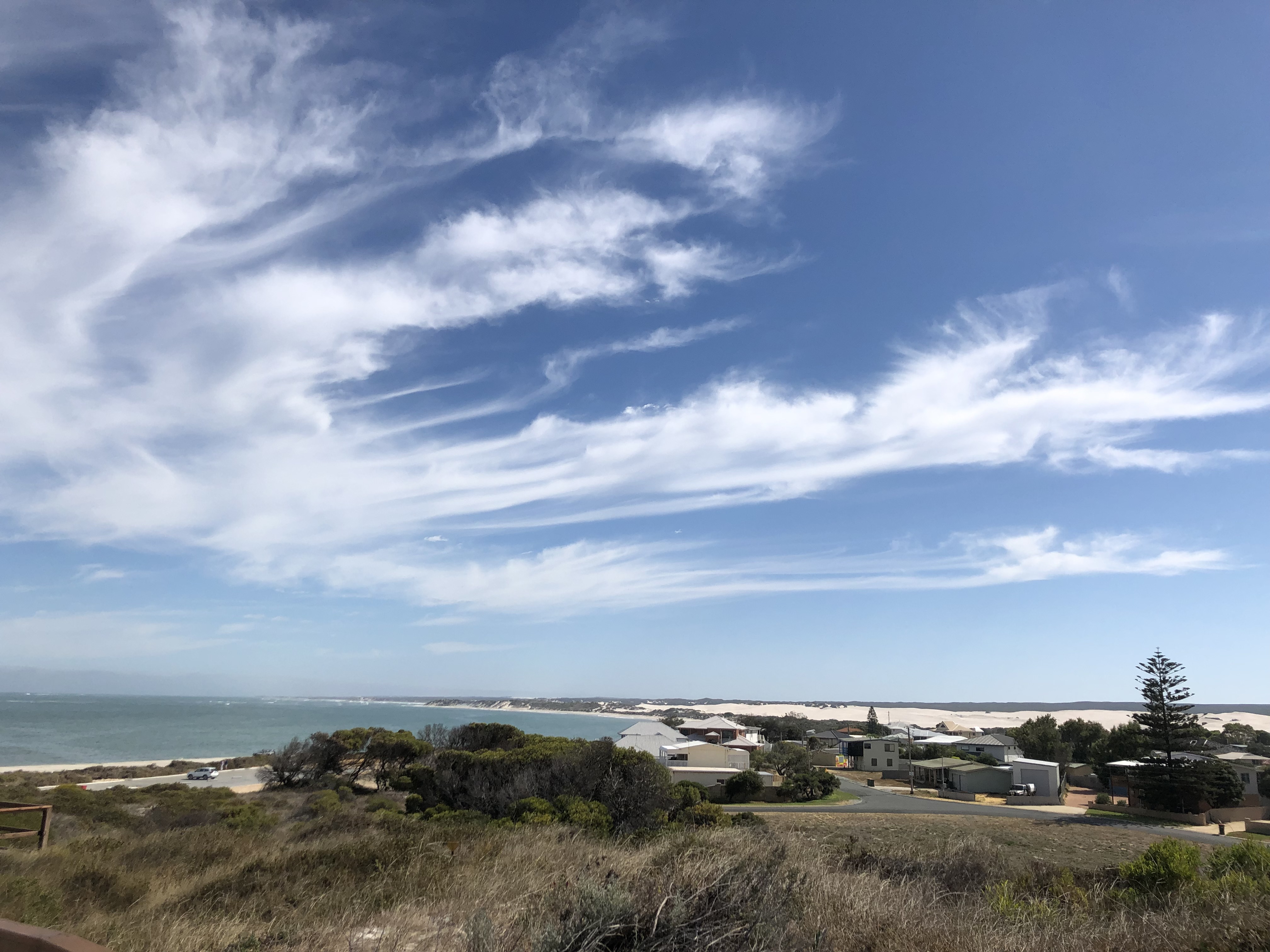 Sleepy Lancelin, Western Australia; Between Sea, Sky and White Dunes