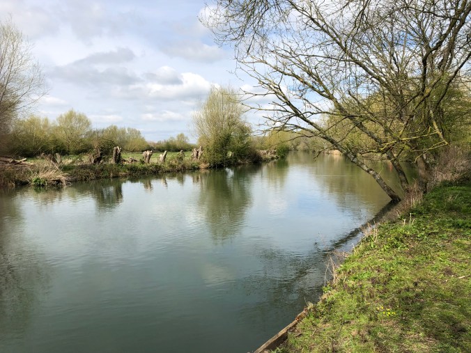 Walking By The Thames At Oxford