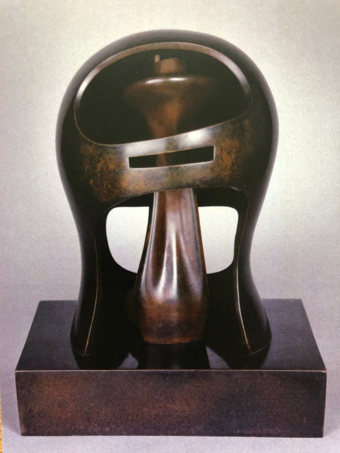 One Of Henry Moore's Helmet Heads