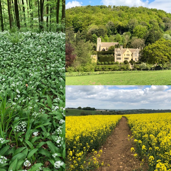 Birthday Walk West Of Horsley, Gloucestershire To Owlpen And Back