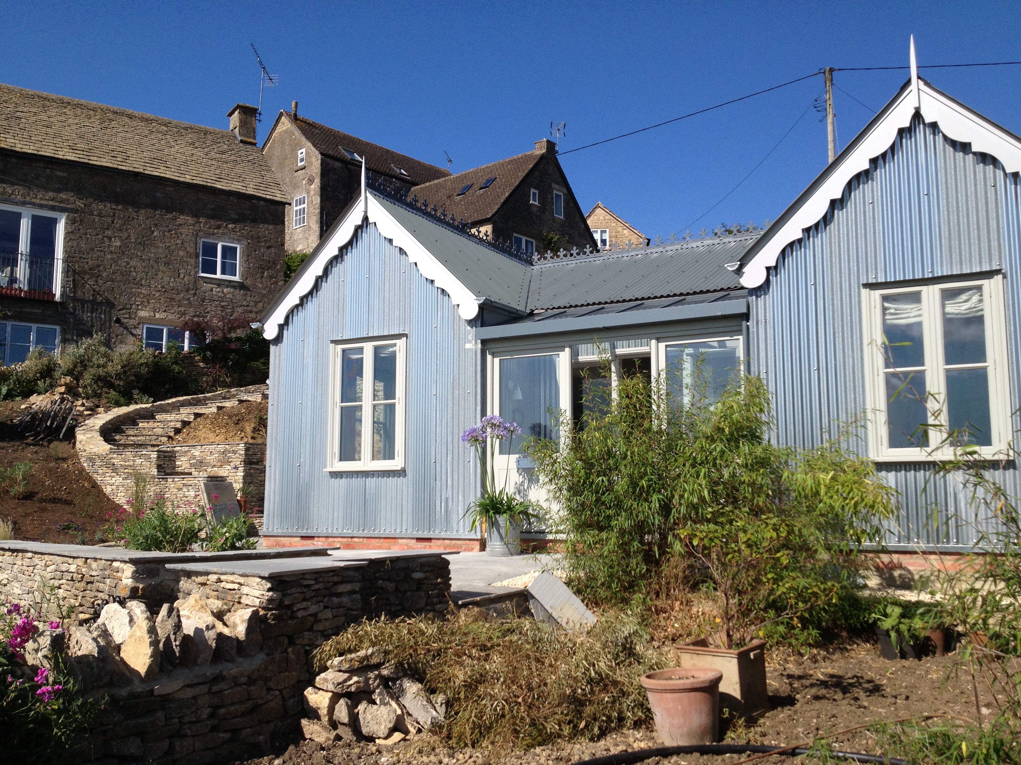 Our 'Tin House' Post Re-Build in 2013