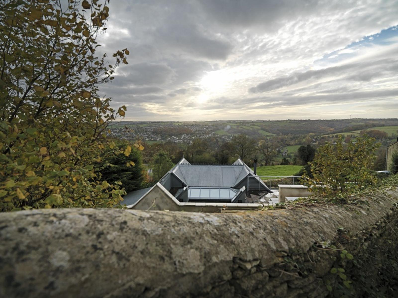 View From Behind Our 'Tin House'