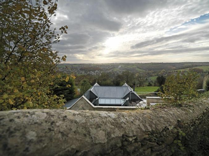 View From Behind Our 'Tin House'