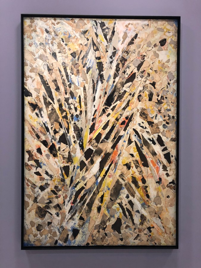 Burning Candles, Lee Krasner, 1955