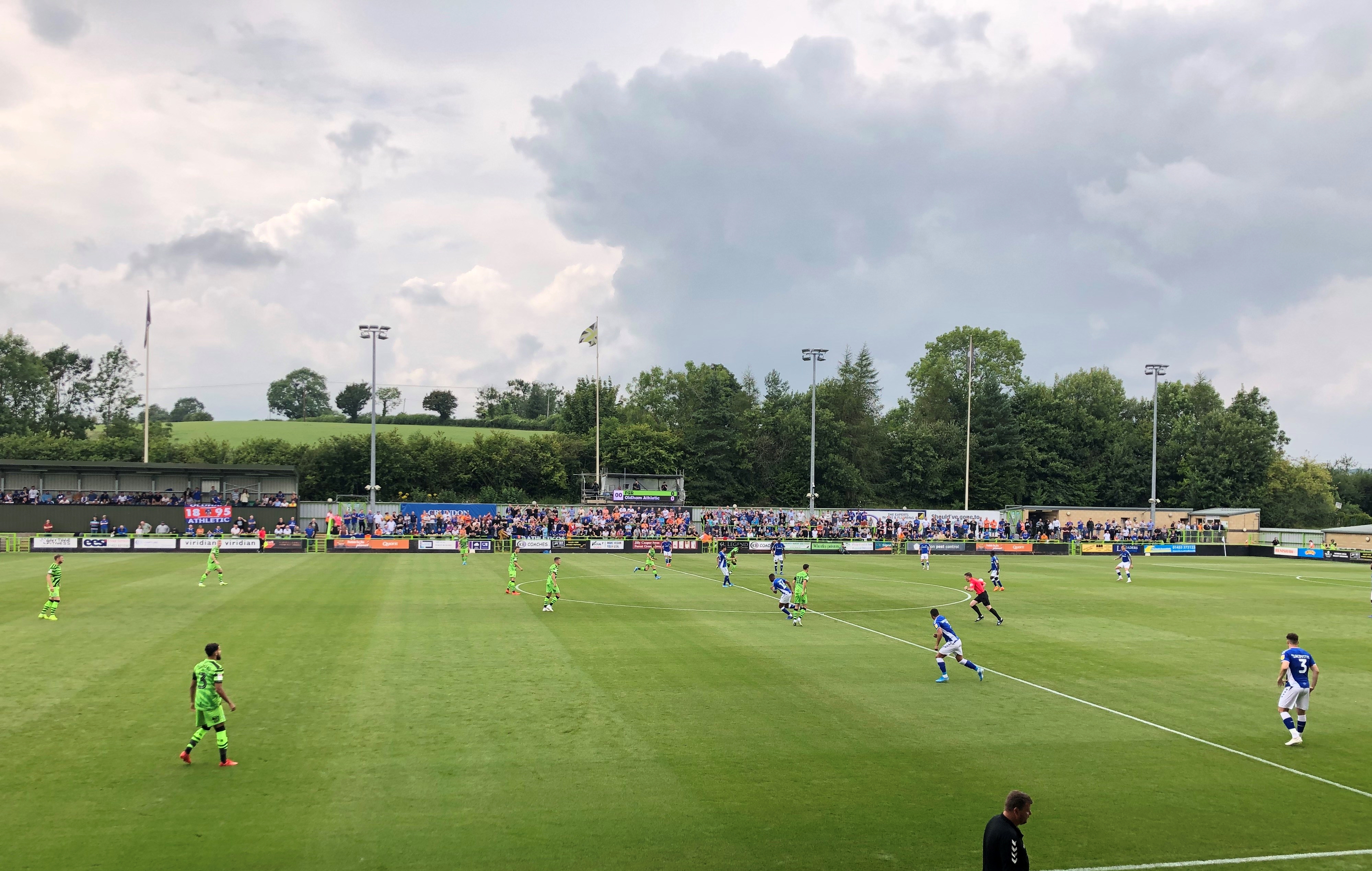 Kick Off At Forest Green Rovers' New Lawn