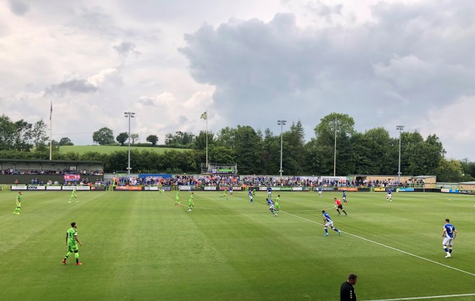 Kick Off At Forest Green Rovers' New Lawn