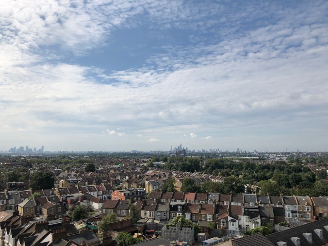View Of The City And Canary Wharf From MS And His Girlfriends' Flat