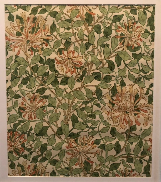Honeysuckle Print Wallpaper - Typical William Morris
