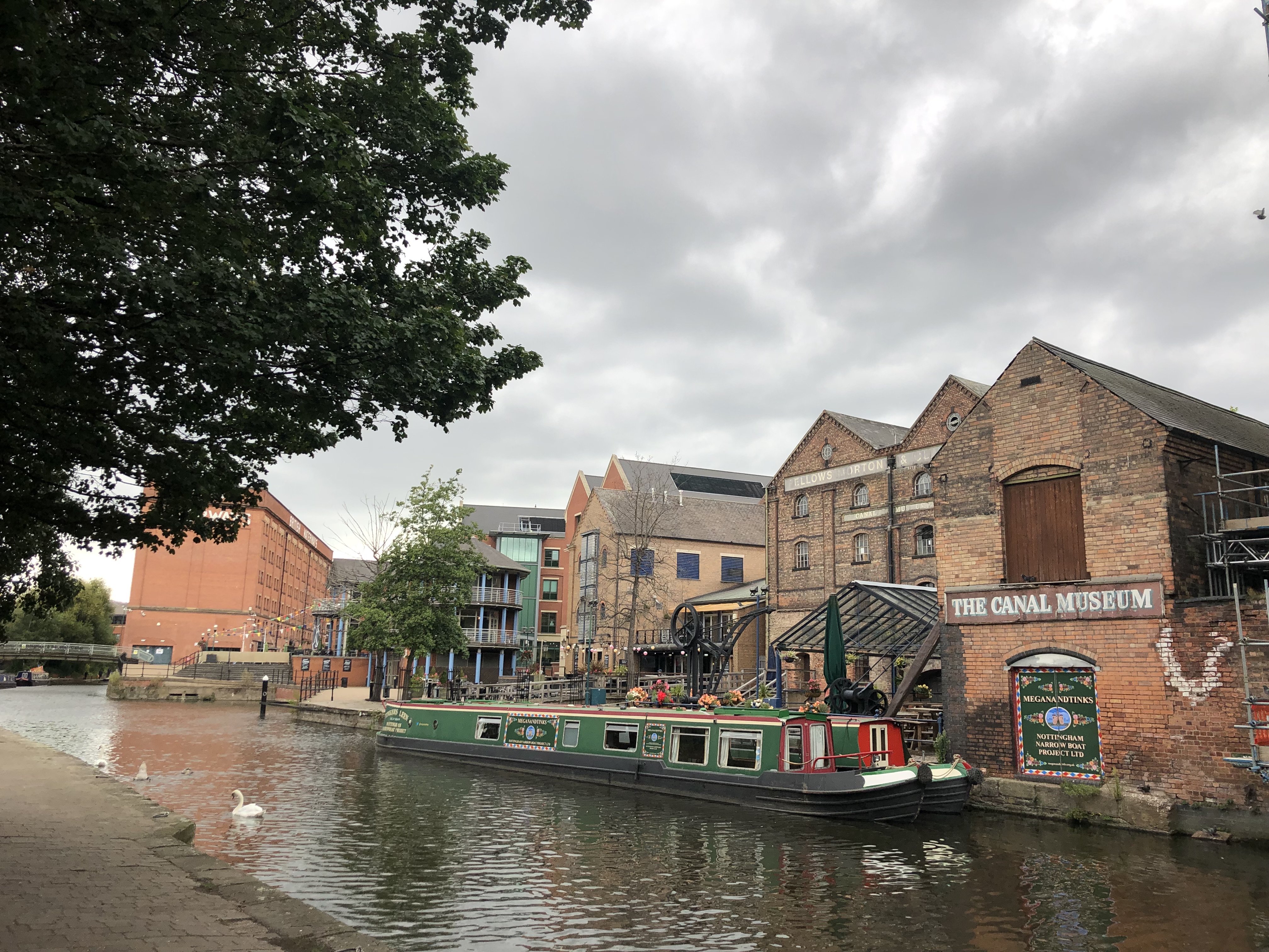 Walking Along The Nottingham And Beeston Canal, Nottingham