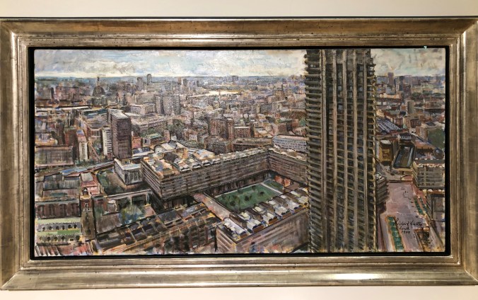 London From Crowwell Tower, Barbican By Richard Ian Bentham Walker (1977)