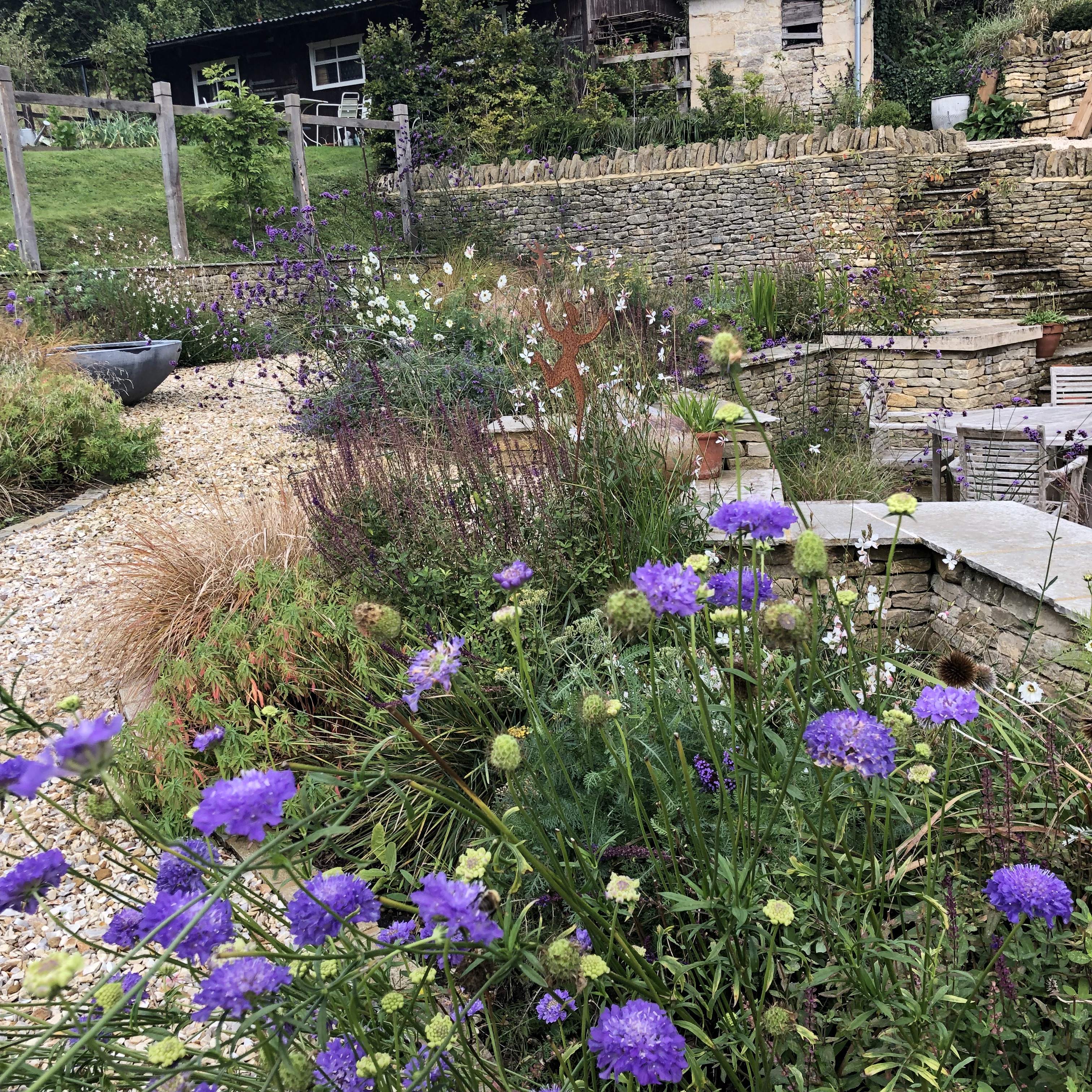 Last, Fading Colour In The Walled Garden