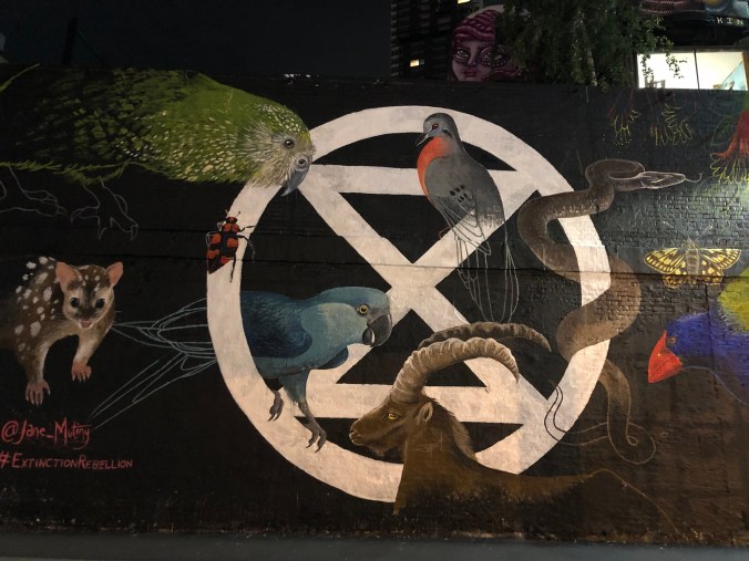 Recent Mural By Jane Mutiny In Shoreditch, London