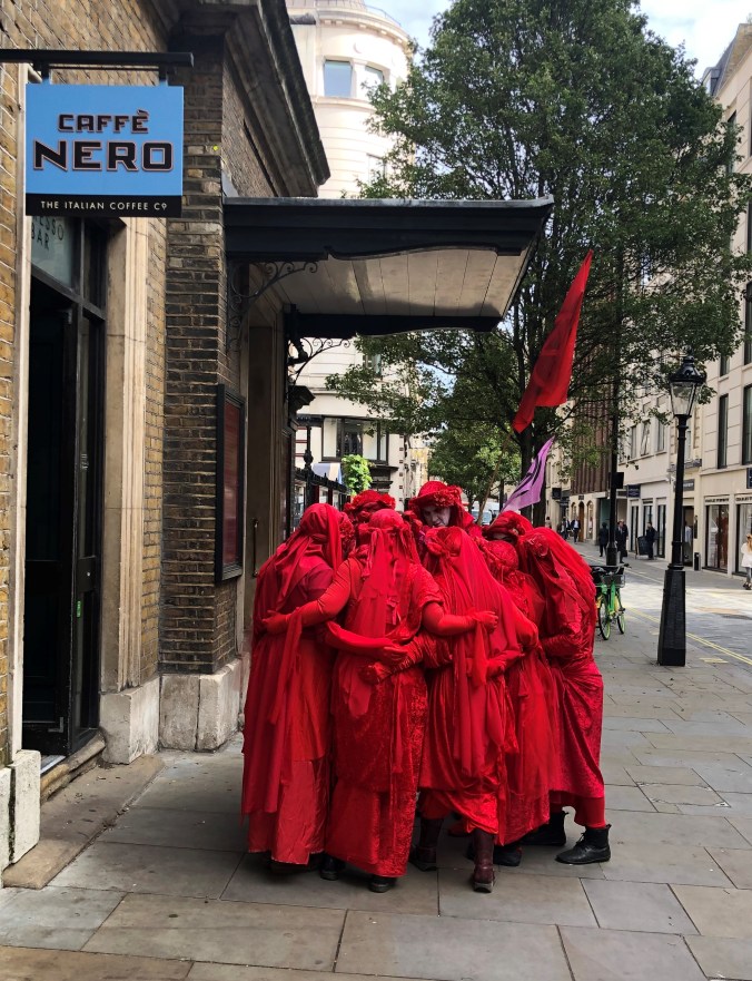 Extinction Rebellion Protesters