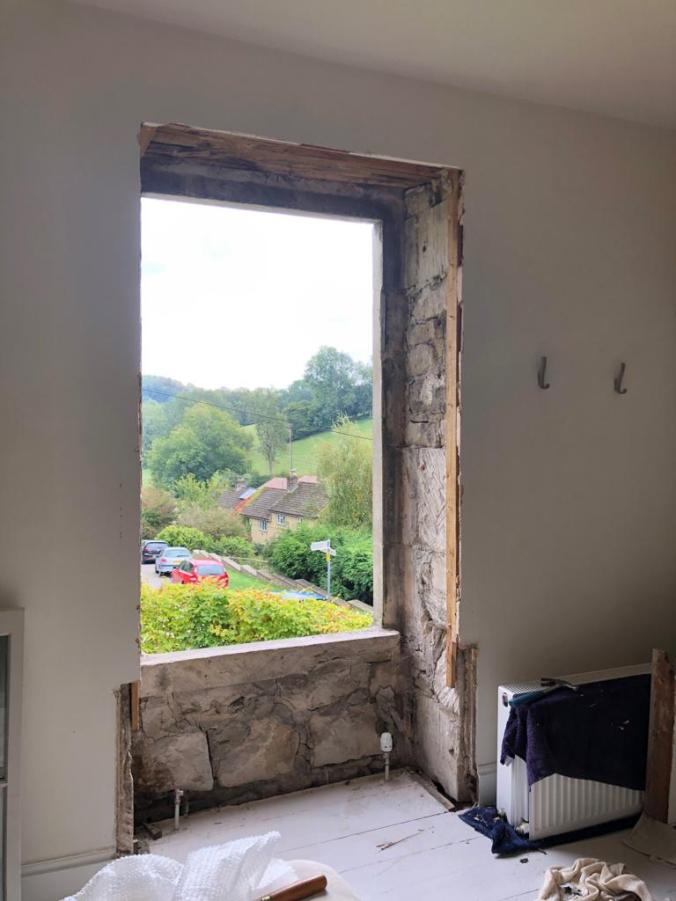 Replacing Our Sash Windows With Double Glazed Versions - Not Insignificant Work!