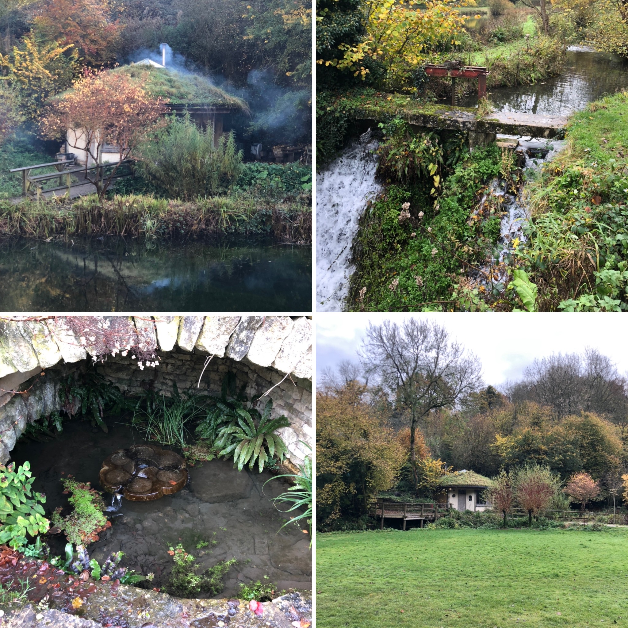 Craft Workshops And Running Water In Ruskin Mill College Grounds