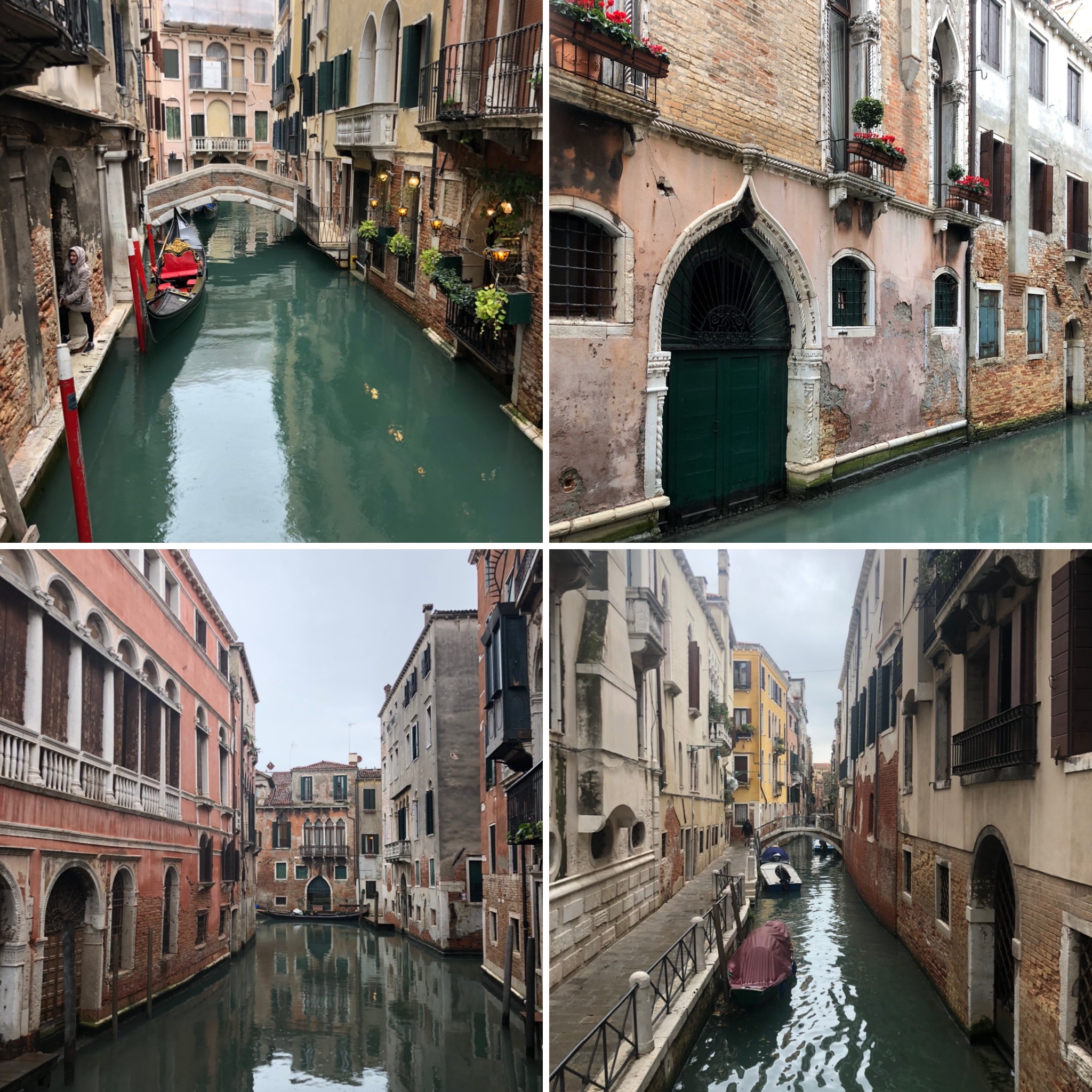 Some Of The Myriad Of Views Of Canal-side Buildings