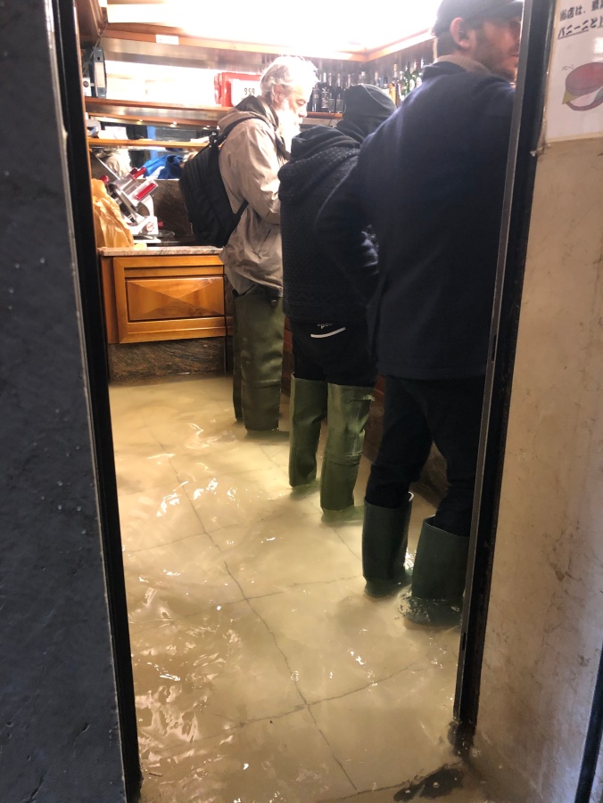 Locals At The Bar With Wellies