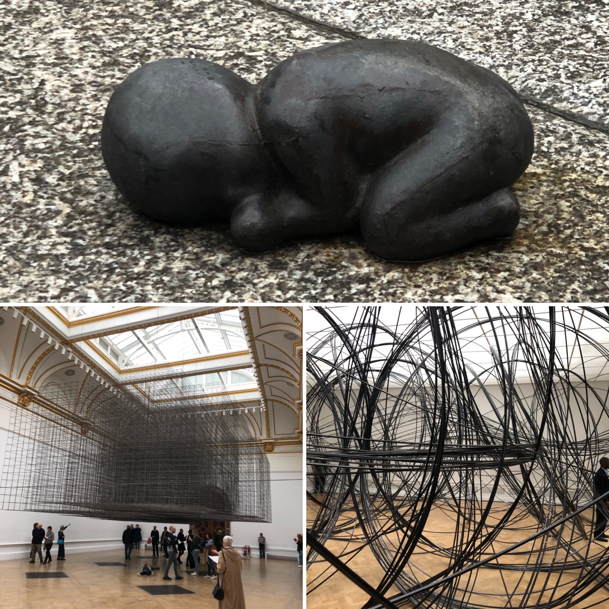 More Anthony Gormley At The Royal Academy