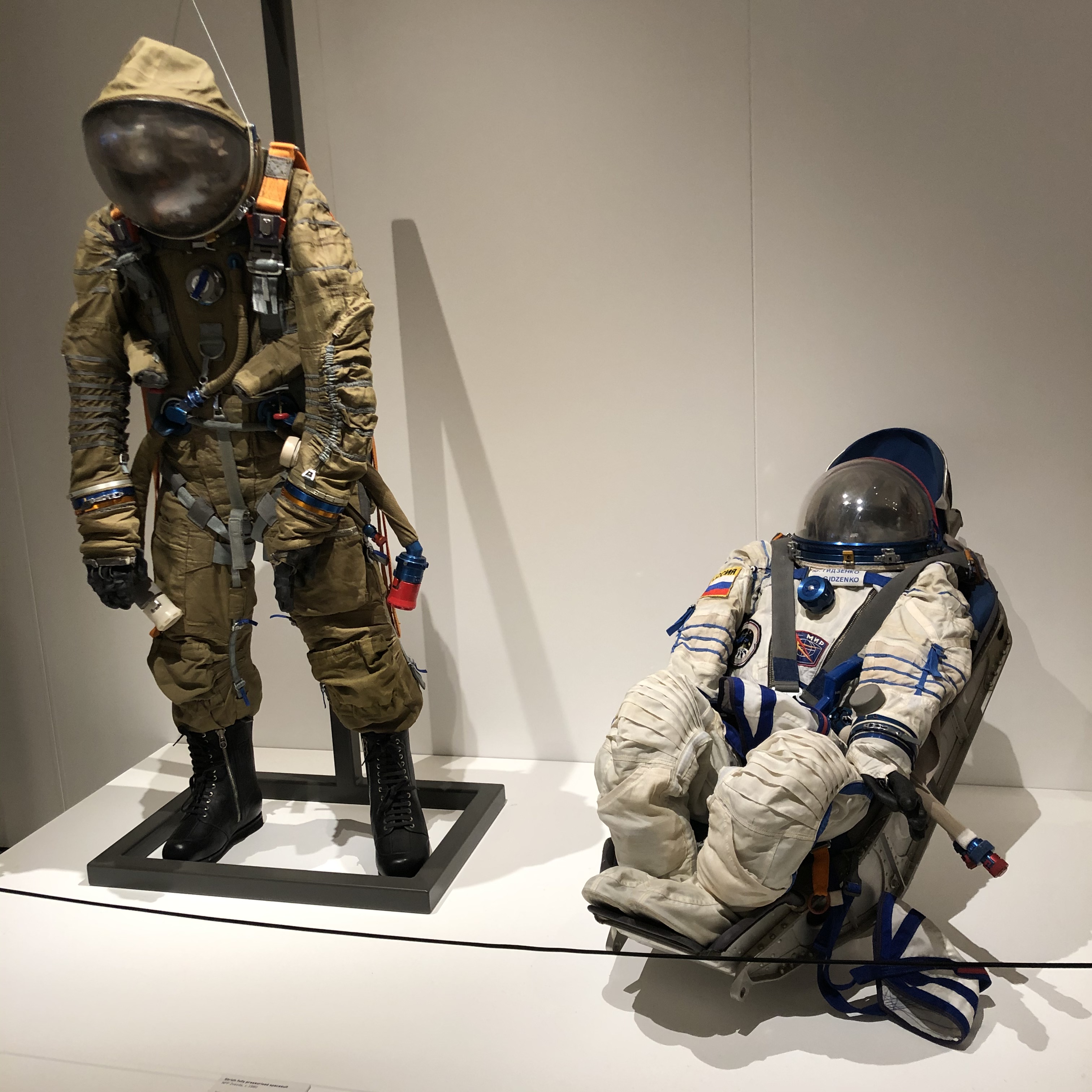 Soviet Pressurised Spacesuits