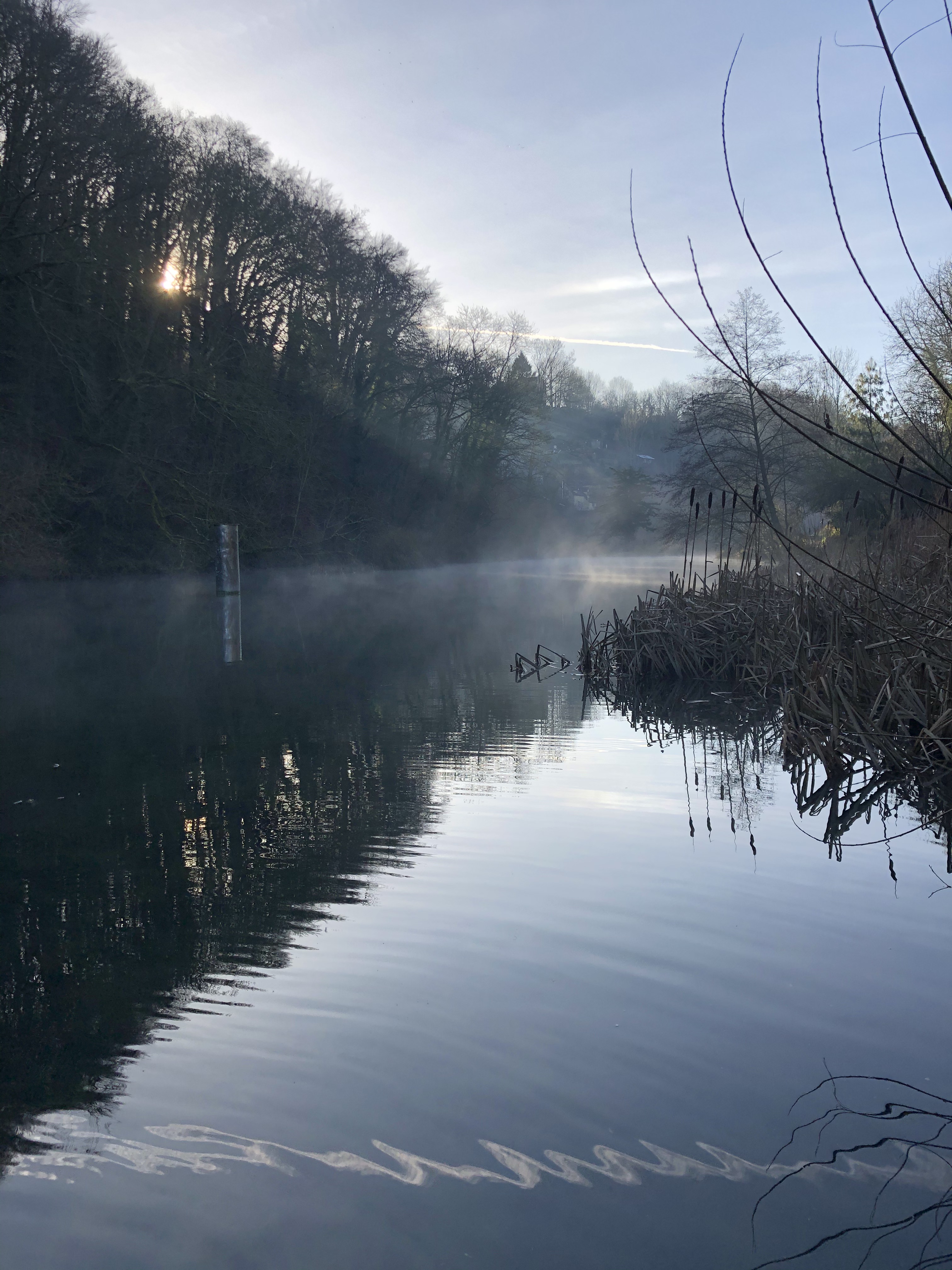 Ruskin Mill Lake On The Way To The Local Town - One Of My Favourite Local Places
