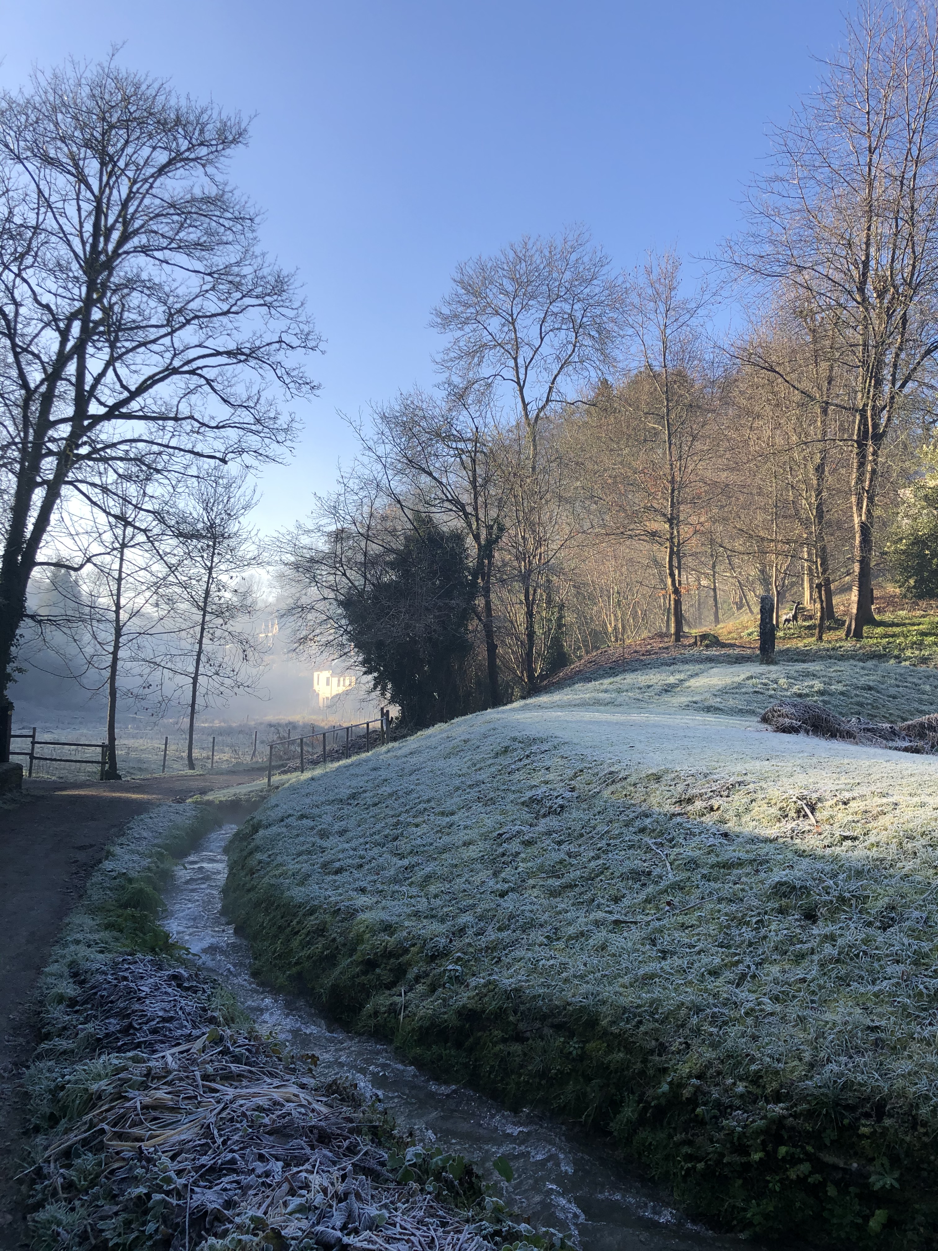 Frosty View On The Way To Nailsworth