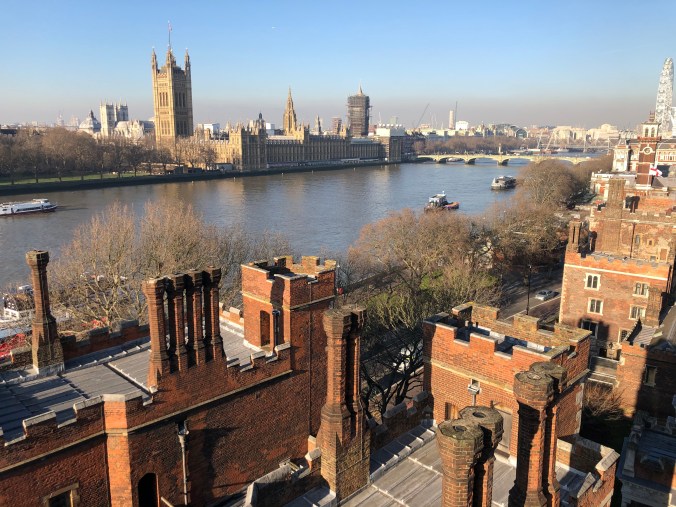 View From The Tower Of The Garden Museum, Lambeth