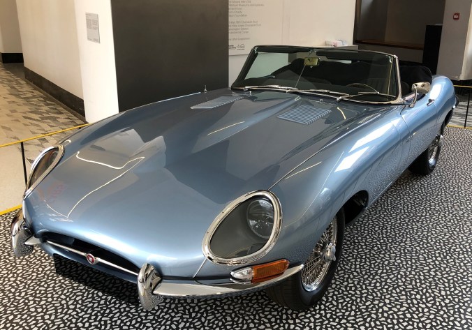 'Cars: Accelerating the Modern World' Exhibition At The V&amp;A Starts And Finishes With This Shiny E-Type Jaguar