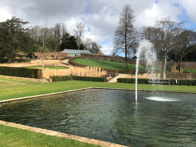 The Newt Gardens: The Bathing Pond Looking Up To The Cascade And Conservatory