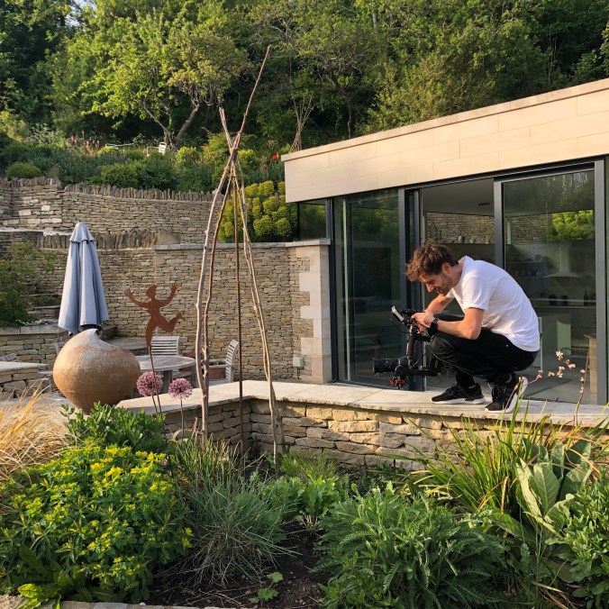 The Videographer At Work