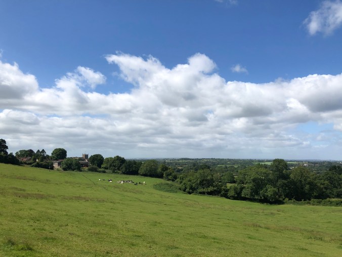 Old Sodbury From The Cotswold Way