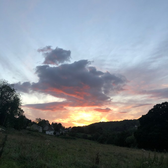 One Of The Local Walk Pleasures - A Glorious Sunset
