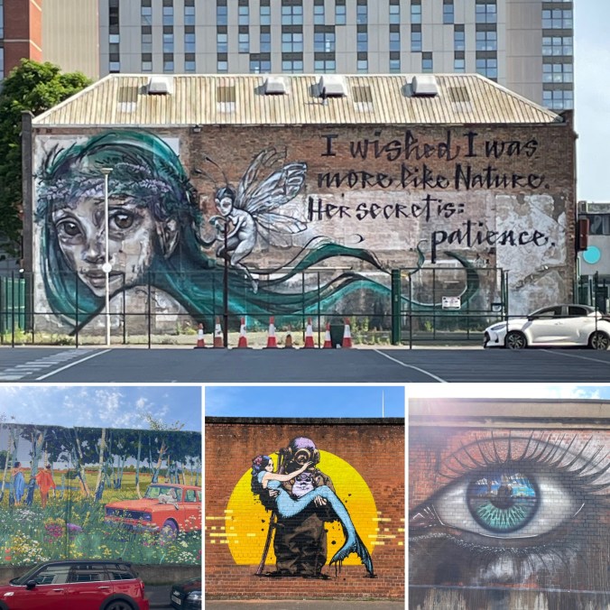 Murals Near The Cathedral Quarter, Belfast