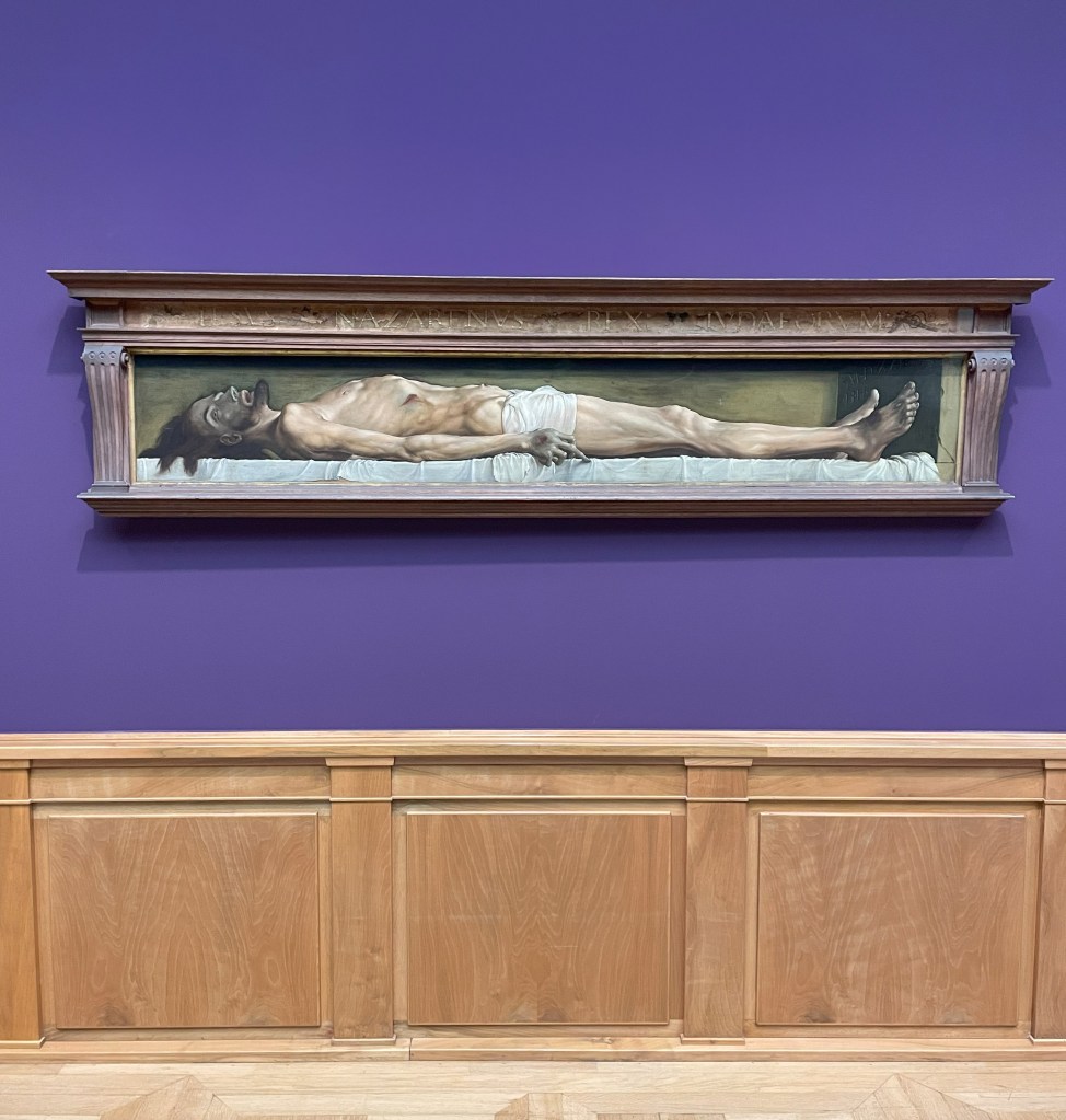 'The Dead Christ In The Tomb' By Hans Holbein