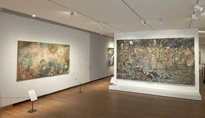 'At Night The Heavy Earth Is Falling' By Anselm Kiefer