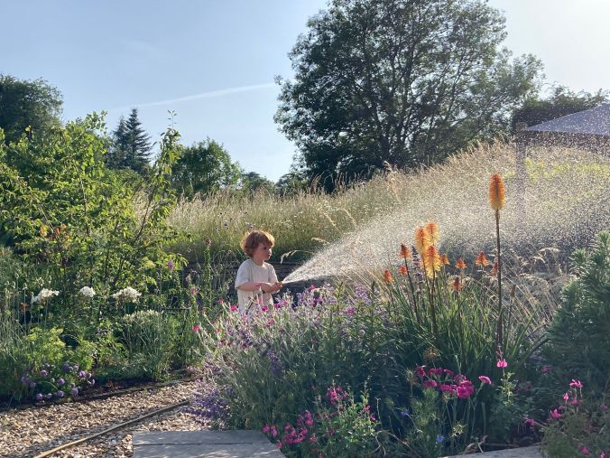 FG Watering The Garden