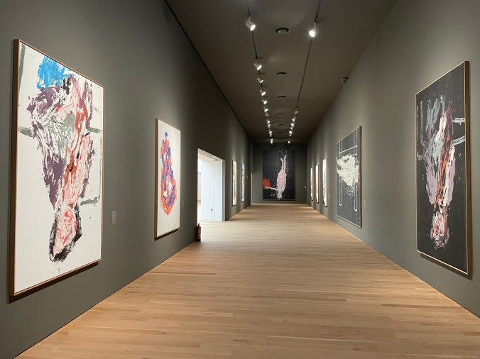 Paintings By Georg Baselitz, Bilbao Fine Arts Museum